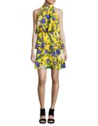 Tracy Reese Tiered Halter Dress