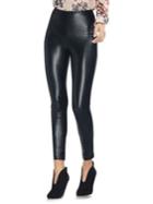 Vince Camuto Faux-leather High-waisted Leggings