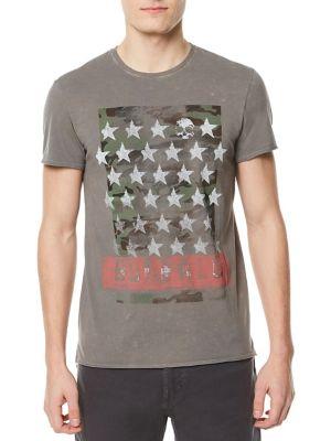 Buffalo David Bitton Tastar Graphic Cotton Tee