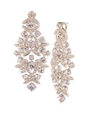 Givenchy Drama Crystal Chandelier Earrings