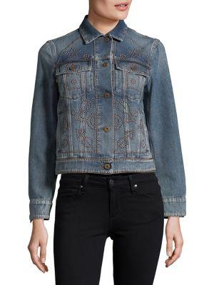 Weekend Max Mara Studded Denim Jacket