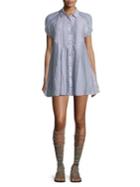 Free People New Spring Love Plaid Tunic
