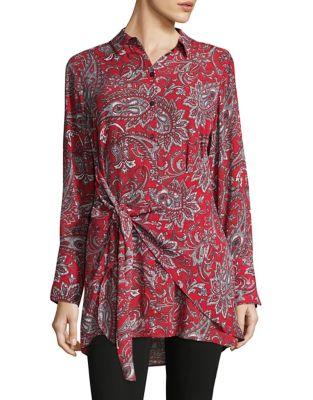 Lord & Taylor Paisley Button-down Shirt