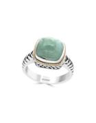 Effy Green Jade And Sterling Silver Ring