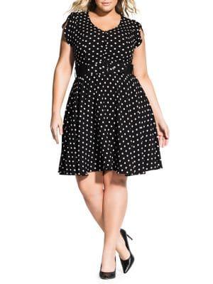 City Chic Plus Vintage Eliza Dress