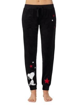 Peanuts Patch Jogger Pants