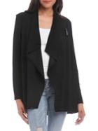 Karen Kane Draped Toggle Knit Jacket