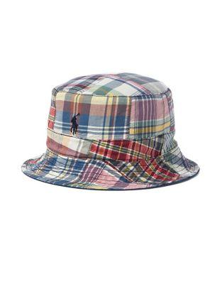 Polo Ralph Lauren Reversible Madras Bucket Hat
