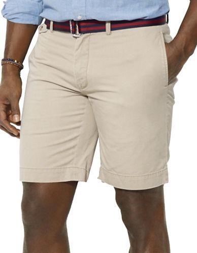 Polo Big And Tall Classic-fit Flat-front Chino Shorts