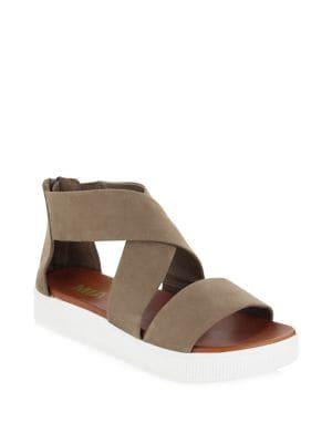 Mia Zion Suede Platform Sandals