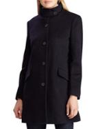 Lauren Ralph Lauren Wool-blend Mockneck Coat