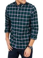 Nautica Plaid Classic-fit Yarn-dyed Button-down Shirt
