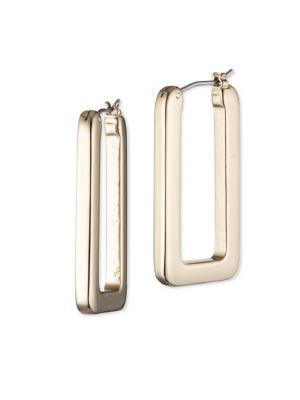 Ralph Lauren 12k Gold Hoop Earrings