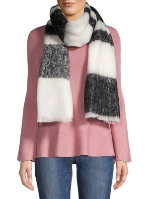 Kate Spade New York Brushed Stripe Oblong Scarf