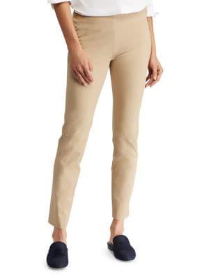 Lauren Ralph Lauren Classic Twill Skinny Pants