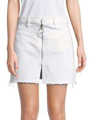 Blank Nyc Denim A-line Mini-skirt