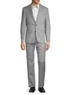 Lauren Ralph Lauren Classic-fit Textured Ultraflex Suit