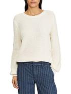 Lauren Ralph Lauren Bishop-sleeve Cotton Sweater