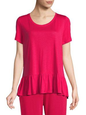 Hanro Short Sleeve Flare Hem Tee