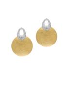 Effy Duo Diamond, 14k White And Yellow Gold Earrings