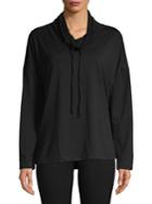 N Natori Nvious French Terry Cowlneck Pullover