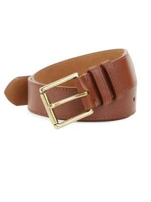 Cole Haan Pebbled Leather Belt