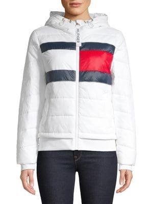Tommy Hilfiger Performance Nylon Puffer Coat