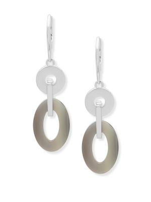 Ralph Lauren Two-tone Double Drop Earrings