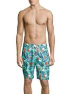 Trunks Surf + Swim Coconut-print Swim Shorts