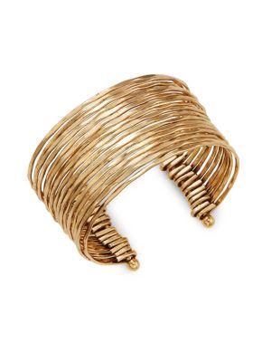 Design Lab Lord & Taylor Hammered Cuff Bracelet