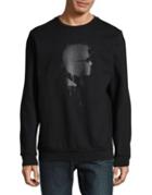 Karl Lagerfeld Long-sleeve Cotton Sweatshirt