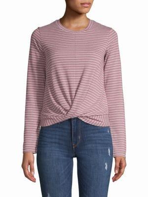 The Fifth Label Digital Striped Long-sleeve Top