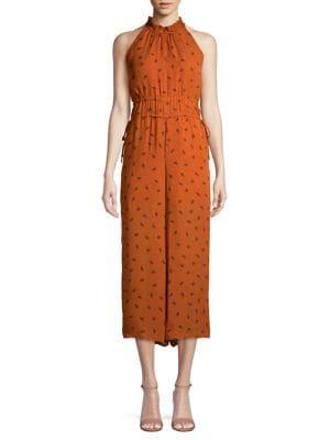 Cooper St Vienna High-neck Printed Jumpsuit