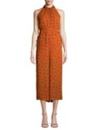 Cooper St Vienna High-neck Printed Jumpsuit