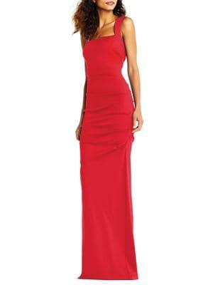 Adrianna Papell Jersey Sleeveless Gown