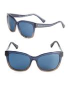Coach 54mm Two-toned Wayfarer Sunglasses