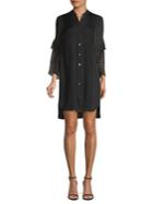 Elie Tahari Sawyer Silk High-low Dress