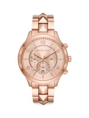 Michael Kors Runway Mercer Stainless Steel Chronograph Watch