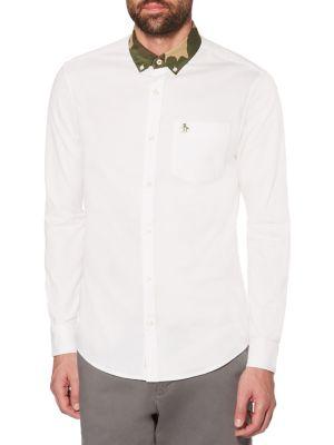 Original Penguin Slim-fit Stretch Oxford Shirt