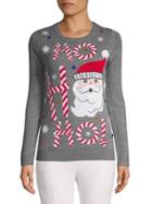 By Design Embellished Graphic Sweater