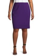 Calvin Klein Plus Classic Knee-length Skirt