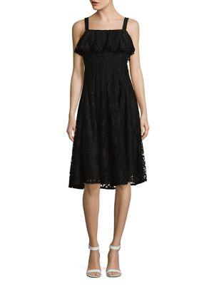Taylor Lace Sleeveless Midi Dress