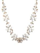 Lonna & Lilly Faux Pearl And Crystal Collar Necklace