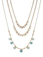 Lonna & Lilly Set Of 3 Crystal Layered Necklaces