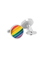 Cufflinks, Inc. Rainbow Stripe Cufflinks