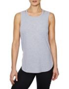 Betsey Johnson Performance Ribbed Muscle Tank Top