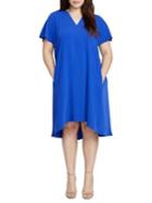 Rachel Rachel Roy Plus Coretta V-neck Dress