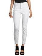 Highline Collective Embroidered Skinny Ankle Jeans