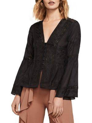 Bcbgmaxazria Joice Lace Applique Top