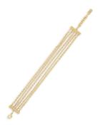 Cole Haan 1/25 Metropolitan Club Goldtone Chain Line Bracelet